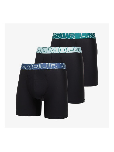 Боксерки Under Armour Performance Tech Mesh Solid 6in 3-Pack Black S
