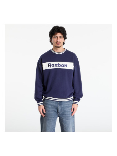Суитшърт Reebok Lawn Club Crew Sweat Vector Navy M