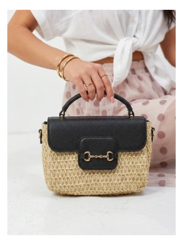Малка сламена чанта Lurena