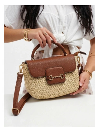 Малка сламена чанта Lurena