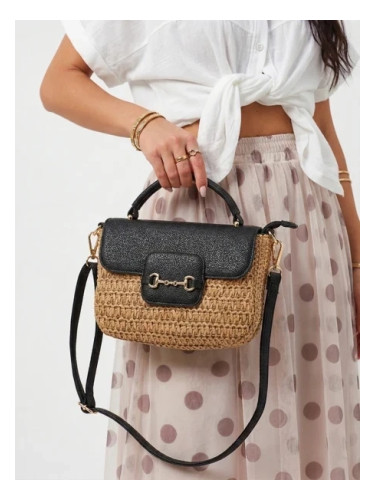 Малка сламена чанта Lurena