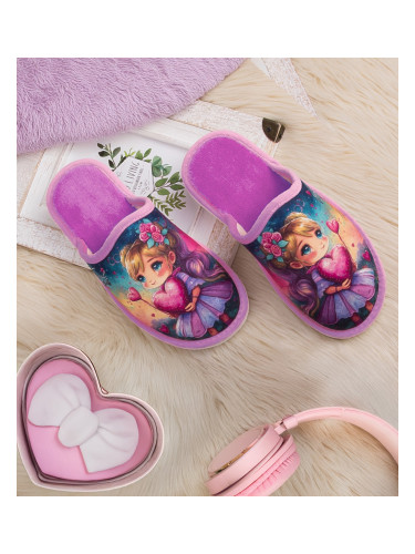 Дамски чехли Natural Style NS-160-1 лилави