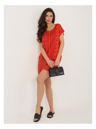 Оранжеви летни шорти Sublevel