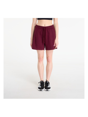 Къси панталони adidas 3 Stripes Studio Fleece Loose Shorts Maroon L