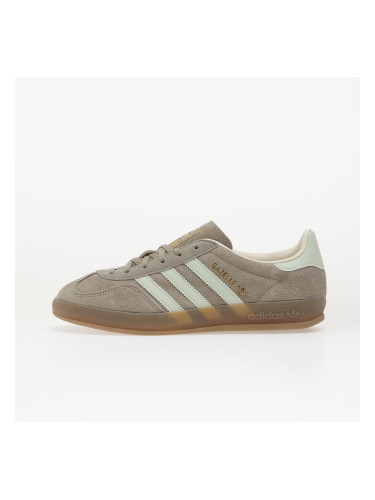 Сникърси adidas Gazelle Indoor W Silver Pebble/ Linen Green/ Gum5 EUR 36 2/3