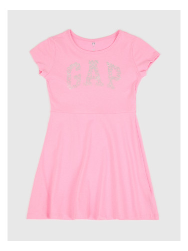 Рокля за момичета GAP с лого