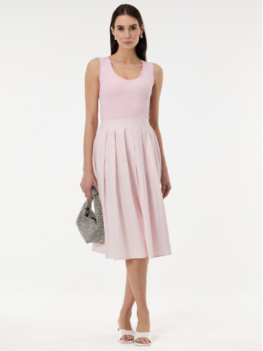 Светлорозова миди пола ORSAY