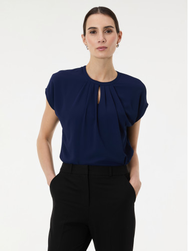 Women's Navy Blue Short Sleeve T-Shirt ORSAY - Women's