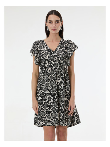 Черна рокля с шарки ORSAY