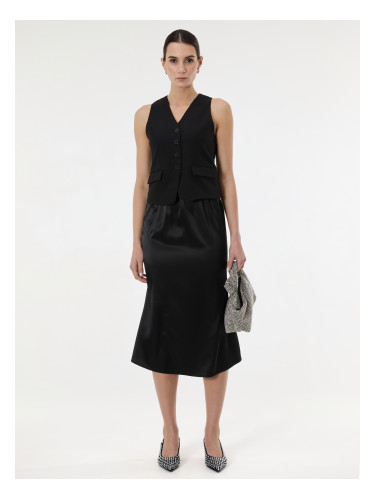 Дамска черна миди пола ORSAY