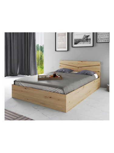 Спалня модел 175 / 2010 за матрак 140/200, Дъб артисан