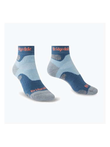 Дамски туристически чорапи Bridgedale Hike Midweight Performance Ankle blue