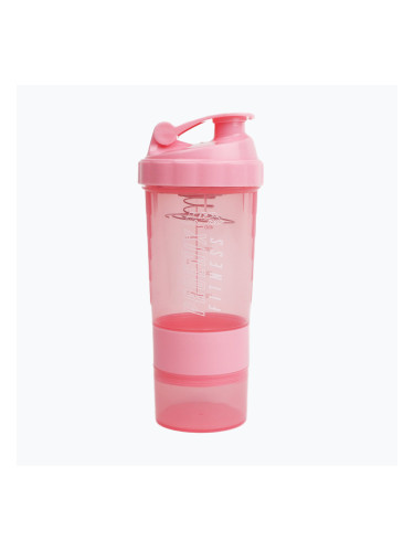 Шейкър Phoenix Fitness with container 500 ml pink
