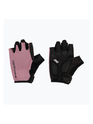 Дамски велосипедни ръкавици Northwave Active Max Short Finger dusty malva