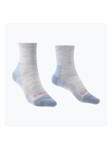 Дамски чорапи Bridgedale Hike Lightweight Performance ¾ Crew grey/smoky blue