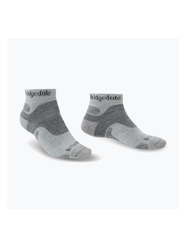 Мъжки туристически чорапи Bridgedale Hike Midweight Performance Ankle silver/black