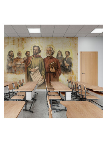 Фототапет Българските будители - Кирил и Методий