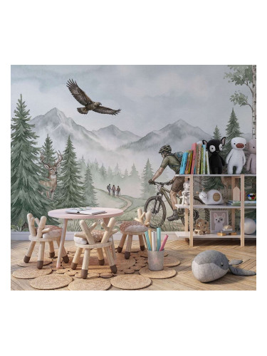 Фототапет Разходка в планината