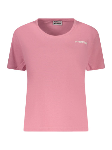 Розова тениска с къс ръкав