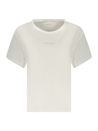 Бяла тениска Pepe Jeans