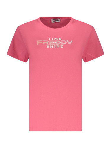 Розова тениска с къс ръкав Freddy