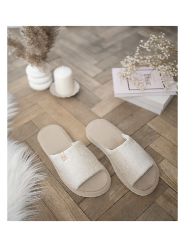 Дамски чехли Natural Style NS-075 бели