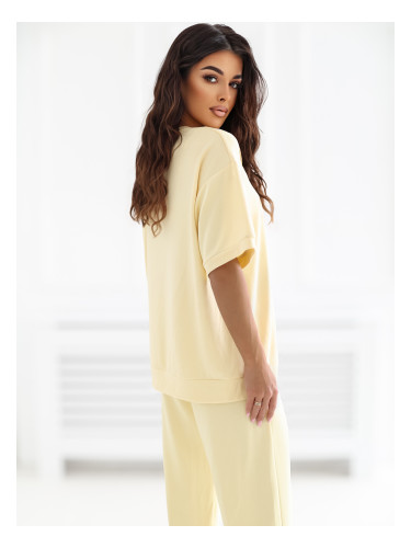 Жълт дамски комплект RUE PARIS