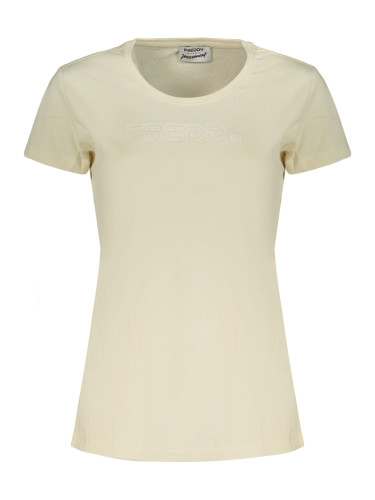 Бежова тениска с къс ръкав