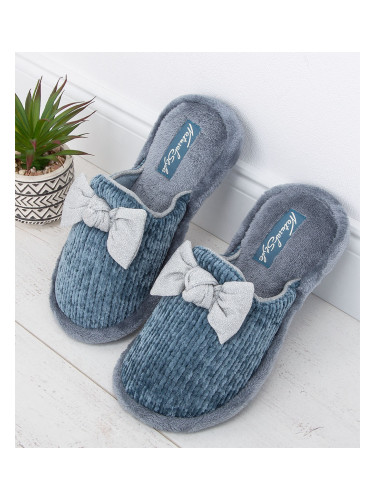 Дамски сини чехли NS-247