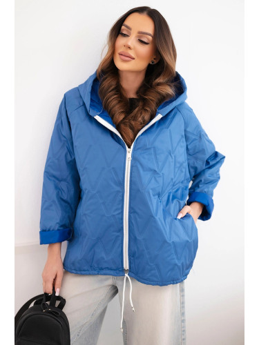 Дамско пролетно ватирано яке Kesi с качулка