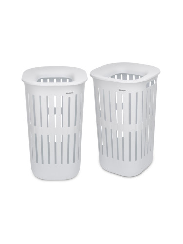 Комплект кошове за пране Brabantia Collect-It 55L, White 2 броя