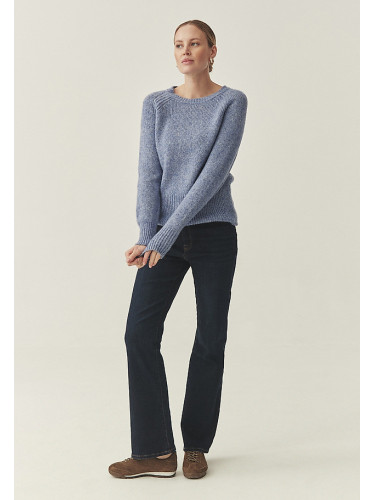 Сини дънкови разкроени панталони Rifono Tatuum