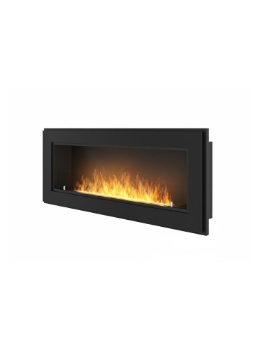 Биокамина Frame 1200 Black Matt + стъкло