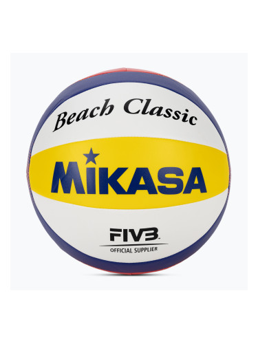 Mikasa волейбол BV552C бяло/синьо/жълто/оранжево размер 5