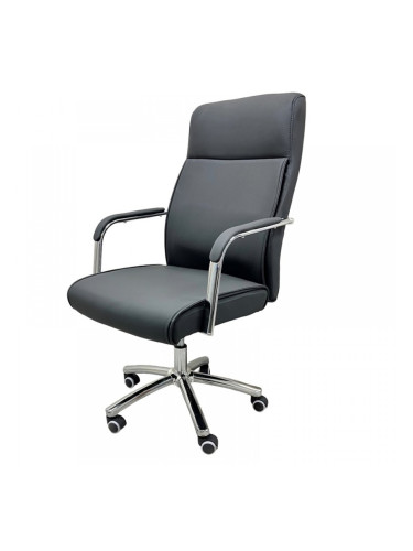 Офис стол Хелиос Т-6001, черен