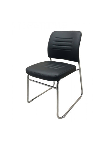 Посетителски офис стол Селена В-72 черен