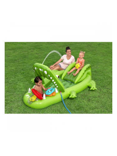 Надуваем матрак Bestway