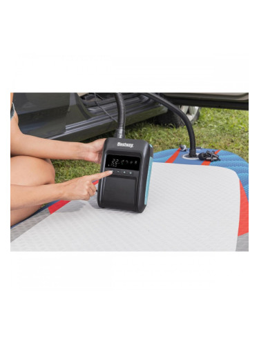 Надуваем матрак Bestway