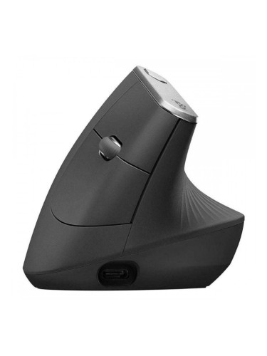 Оптична безжична мишка Logitech MX Vertical 4000 dpi Сив Стомана 4000 dpi