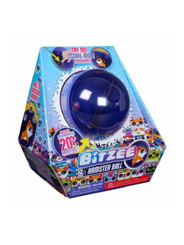 Виртуален домашен любимец BITZEE Hamsterball 20 x 12 x 20 cm