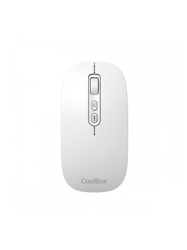 Безжична мишка CoolBox COO-MOU-W02-W Бял 1600 dpi