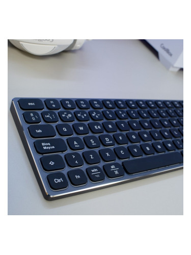 Клавиатура с мишка CoolBox COO-TEW02-BKB Черен