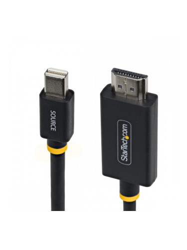 Кабел HDMI Startech 1M-MDP-HDMI2-4K60 Черен 1 m
