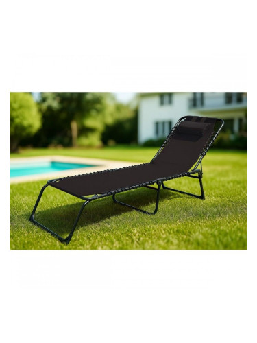 Lamamistool Marbueno Черен 190 x 27 x 58 cm