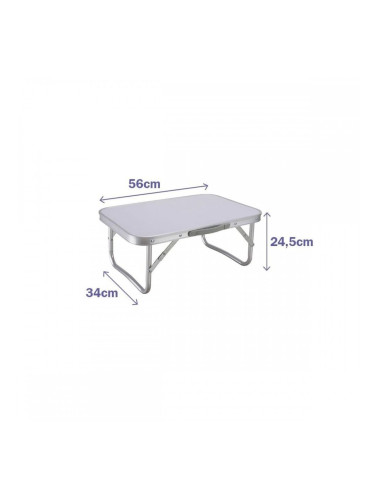 Сгъваема масичка Marbueno Бял 56 x 24 x 34 cm