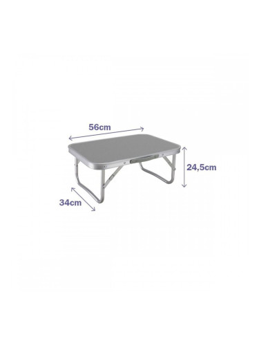 Сгъваема масичка Marbueno Сив 56 x 24 x 34 cm