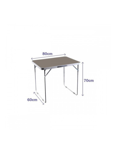 Сгъваема масичка Marbueno 120 x 70 x 60 cm