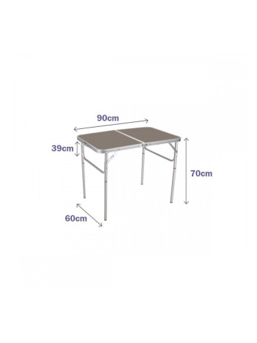 Сгъваема масичка Marbueno 90 x 70 x 60 cm