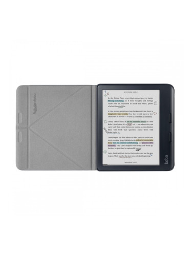 Калъф за електронна книга Rakuten N428-AC-BK-E-PU Черен 7"