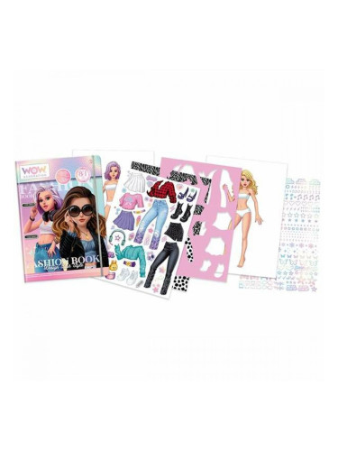 Картини за Оцветяване Fashion Wow Generation